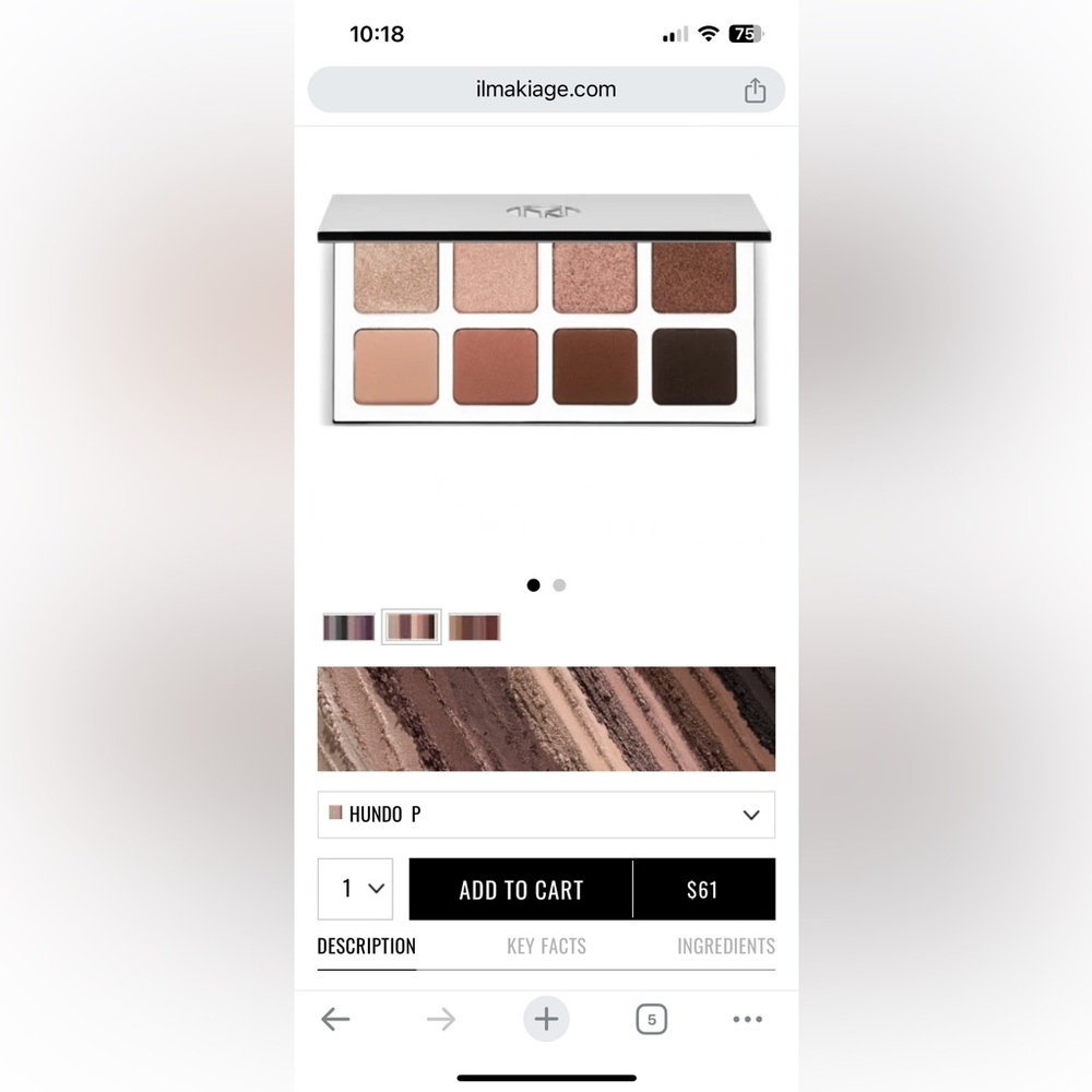 IL MAKIAGE Color Boss Master Eyeshadow Palette 12g FULL SIZE